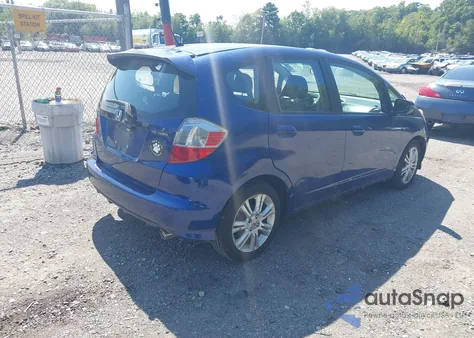 2009 Honda Fit Sport from USA, damaged, VIN JHMGE88409S065212